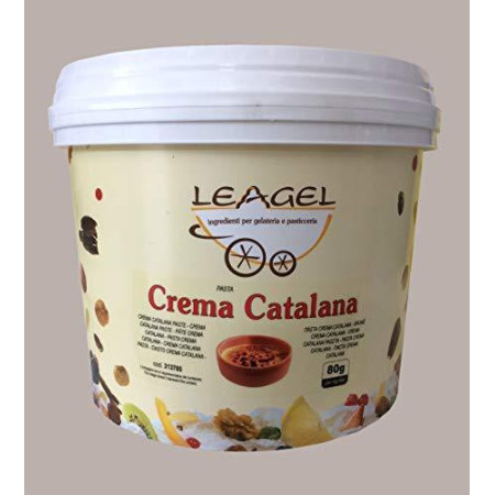 3,5 Kg Pasta Concentrata per Gelato Gusto Crema Catalana Leagel [9ab91afd]