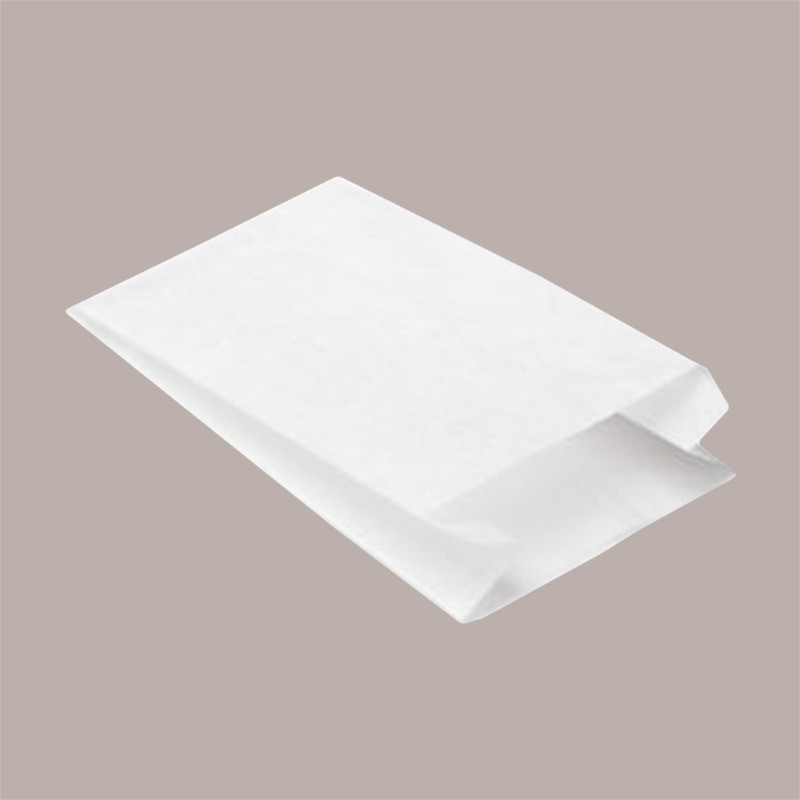 Sacchetto in carta bianco per panino e hamburger New Paper - Pz 1000