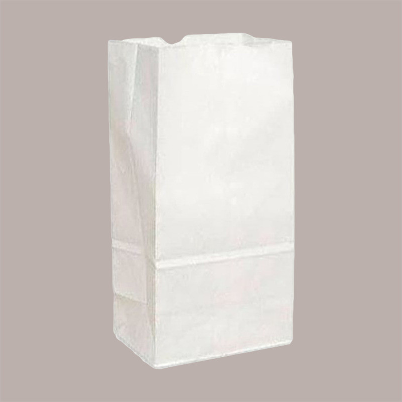 Sacchetti carta bianca per alimenti 45 gm/mq