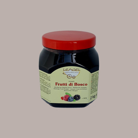 2 Kg Variegato Gusto Frutti di Bosco Salsa per Gelato Yogurt Dolci Leagel [d6e7780e]