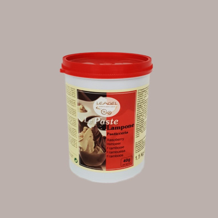 1,5 Kg Pasta Gusto Lampone ideale per Pasticceria Dolci Leagel [4d320f98]