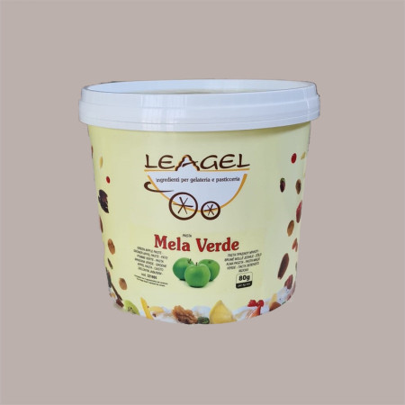 3,5 Kg Pasta Concentrata al Gusto Mela Verde ideale per Gelato Dolci Leagel [ac98e819]