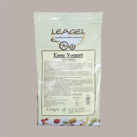 1,2 Kg Easy Yogurt con Fruttosio Preparato in Polvere per Gelato Leagel [9d2df543]