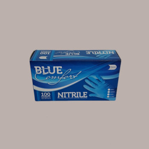 100 Pezzi Scatola Guanti Nitrile Blu Senza Polvere Misura XL gr 4,7 [3e55fb6b]