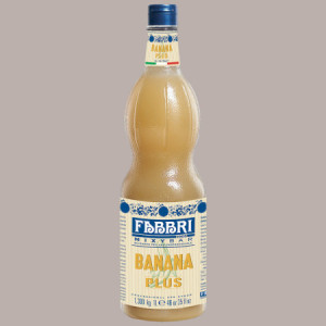 1,3 Kg Sciroppo Concentrato per Granita Gusto Banana Plus Mixybar Fabbri [6d919074]