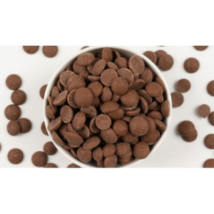 4 Kg Gocce di Cioccolato di Copertura Fondente Cacao 72% Min. ICAM