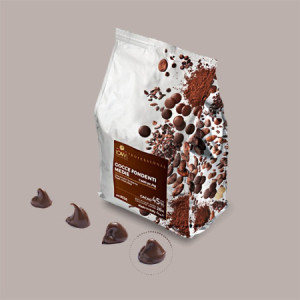 4 Kg Gocce Fondenti Medie 45 % Min. Cacao Ideali per Pasticceria ICAM [774572f9]