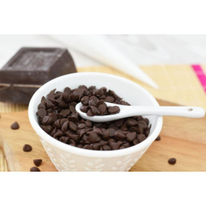 4 Kg Gocce Fondenti Medie 45 % Min. Cacao Ideali per Pasticceria ICAM