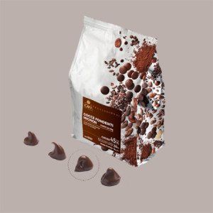 4 Kg Gocce Fondenti Mignon 45 % Min. Cacao Ideali per Pasticceria ICAM [f0e9aaf8]
