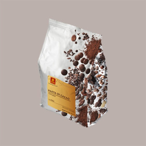 4 Kg Gocce di Pasta di Cacao Ideale per Pasticceria e Gelateria Burro di Cacao 54 % ICAM [feb01bfb]
