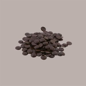 4 Kg Gocce di Pasta di Cacao Ideale per Pasticceria e Gelateria Burro di Cacao 54 % ICAM