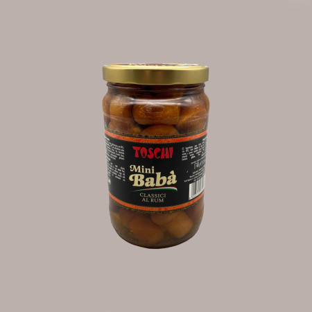 1470 gr Mini Babà Classici al Liquore con Rhum Toschi [100d5d38]