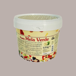 3,5 Kg Pasta Concentrata al Gusto Mela Verde ideale per Gelato Dolci Leagel [96b89119]