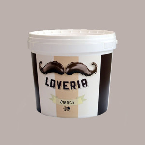 5,5 Kg Loveria Crema Spalmabile al Gusto di Cioccolato Bianco ideale per Gelato Leagel [f72d50a9]