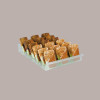 Espositore Rettangolare in Plexiglass per Biscotti Stecco Mini Gelato 370x235H35mm [198974f8]