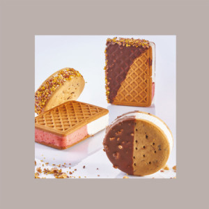 Espositore Rettangolare in Plexiglass per Biscotti Stecco Mini Gelato 370x235H35mm [c0af37f5]