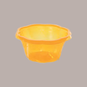 50 Pz Coppetta Cup BIO PLA JOY 130cc Arancio per Gelato ALCAS [423913cb]