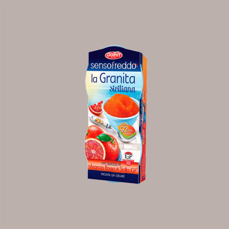 12 x 100 Ml Granita Siciliana Arancia Rossa Senso Freddo Pronta da Gelare Dolfin (6 astucci da 2) [f6a66e75]