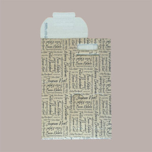 10 Pz Scatola Astuccio Porta 2 Bottiglie Olio Vino in Carta Avana Grafica Natale Words 180x90x385mm [b41c8f28]