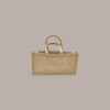 5 Pz Shopper Busta Juta Porta 3 Vasetti con Finestra in Pvc 30+10xH15 cm [a1b4fe55]