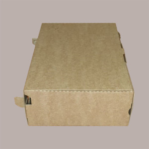 Scatola Carta Avana Asporto Fritti Take Away 170x270H70 x 25 pz