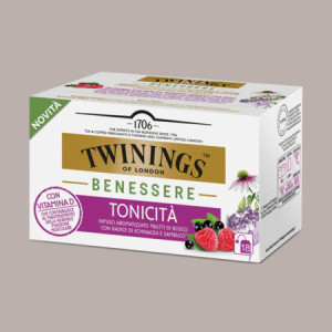 18 Filtri Tisana Infuso Benessere Tonicità Aroma Frutti di Bosco con Radice di Echinacea e Sambuco Twinings [b814df0a]