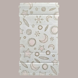 10 Pz Cesto per Confezioni Regalo Natalizie in Cartoncino grafica White Rettangolare Piccolo 310x220H90mm [f41fb044]