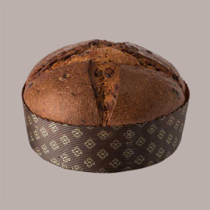 10 Pz Saccotto Scatola con Manico Cordino Porta Panettone Basso in Cartoncino Avana 245x245H335 [551a69c7]