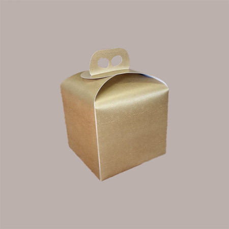 10 Pz Scatola per Confezione Regalo Porta Panettone Alto da 1 Kg in Cartoncino grafica Skin Oro 200x200H180mm [b7b8a0cc]