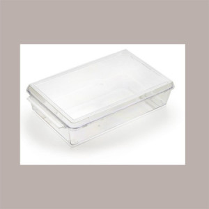 10 Pz Contenitore in Plastica Porta Tiramisù Cristallo Trasparente da 3 Porzioni misura 0 [2457747c]