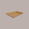 100 Pz Vassoio per Alimenti in Carta Kraft Avana MT2 203x163H22 mm [41b3f7db]