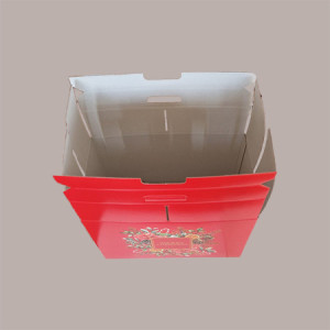 5 Pz Scatola per Confezione Regalo Natale Porta Panettone Bottiglia Valigetta Grande Carta Rosso Merry Christmas 430x [263e85bb]