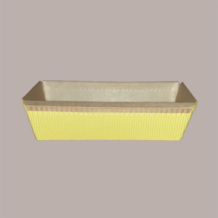 20 Pz Stampo Forme Cottura Carta Forno Giallo Usa e Getta per Plumcake 200gr  Usa e Getta 84x170H50mm [c6c3e419]