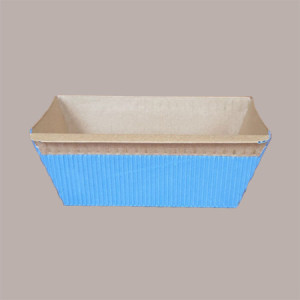 20 Pz Stampo Forme Cottura Carta Forno Azzurro Usa e Getta per Plumcake 100gr  Usa e Getta 70x125H47mm [90155677]