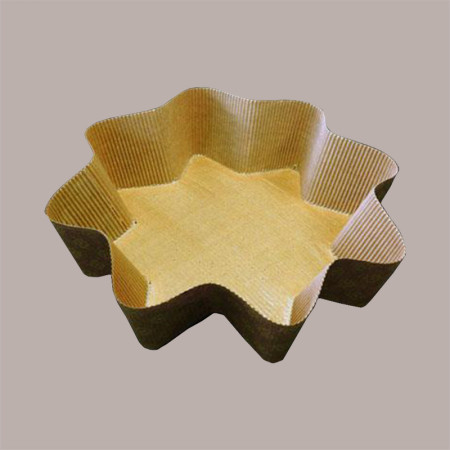 10 Pz Stampo Forme Cottura in Carta Forno a Forma di Stella da 500 gr Usa e Getta Dm235H60mm [aa595619]