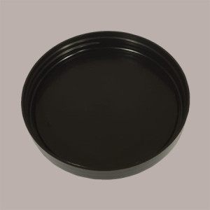 20 Pz Coperchio Tappo Vite Nero Lucido 70 mm x Vaso 200/300 Ml