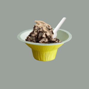 50 Pz Coppetta Yogurt Gelato Carta Compostabile Bio Gialla Go Yo 100cc [4202d5b4]