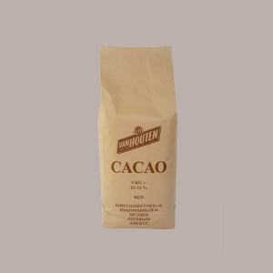 5 Kg Cacao in polvere Rosso Bruno 22/24% Red Van Houten Callebaut [042f03f5]