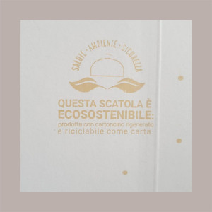 5 Pz Scatola Porta Crostata in Cartoncino Avana con Finestra ECOLIFE 25x25H4cm [96bf6daf]