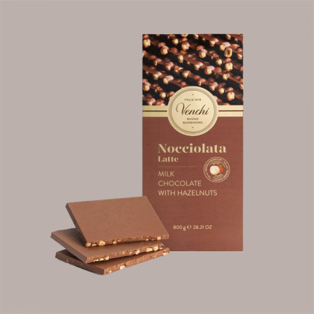 800g Astuccio Maxi Tavoletta Nocciolata al Latte 800 g Venchi [464004d3]