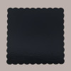 10 Kg Sottotorta Vassoio Cartone Quadrato 39x39 cm Bordo Smerlato Ala Oro Nero Usa e Getta [272a93b6]