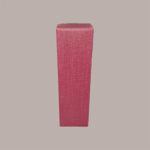 10 Pz Scatola Astuccio Porta 1 Bottiglia 750 ml Champagne in Carta Seta Bordeaux 100x100H340mm