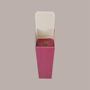 10 Pz Scatola Astuccio Porta 1 Bottiglia 750 ml Champagne in Carta Seta Bordeaux 100x100H340mm [9764d898]