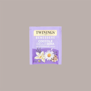 18 Filtri Tisana Infuso Benessere Coccole della Sera Con Vitamina B3 Twinings [6bde9cb5]