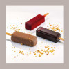 Kit Stampo in Silicone per Stecco Gelato BRIC 12 Pose con Vassoio e 50 Stecchi legno [e8ab2636]