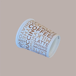 200 Pezzi Bicchiere Termico Carta Caffè Bianco White 3oz 93 ml [fad8722d]