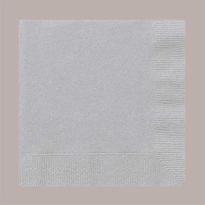 80 Pz Tovagliolo Carta 2 Veli Grigio Effetto Tessuto Mirò Astor 38x38mm [d27b5408]