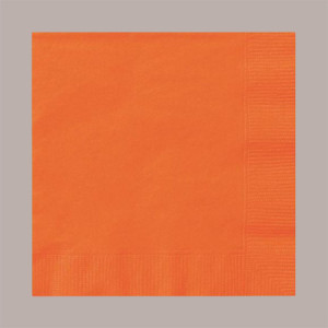 80 Pz Tovagliolo Carta 2 Veli Arancio Effetto Tessuto Mirò Astor 38x38cm [77d362e0]