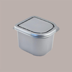 20 Pz Coperchio per Gelatiera 1/2 Sorbettiera Silver Usa e Getta 2500cc ALCAS [272be5a3]